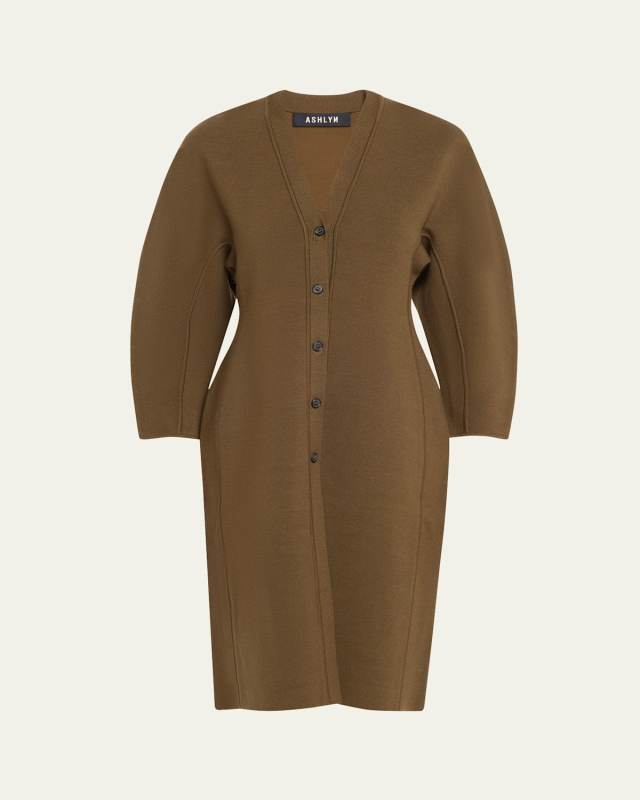 Henry Long Button-Down Cardigan